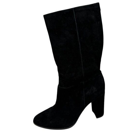 RALPH LAUREN  Womens Artizan II Slouch Suede Mid-Calf Boots 9.5 NEW $220 - Picture 2 of 8